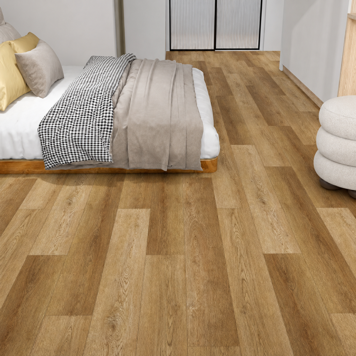 8mm Spotted Gum SPC Hybrid Flooring (Price per m²)