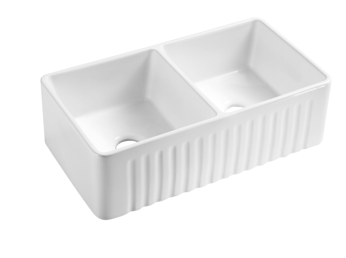 BUTLERS Double Bowl Sink with Special Waste