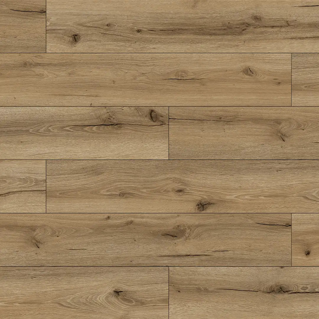 Chestnut Oak SPC Flooring: Waterproof Adhesive
