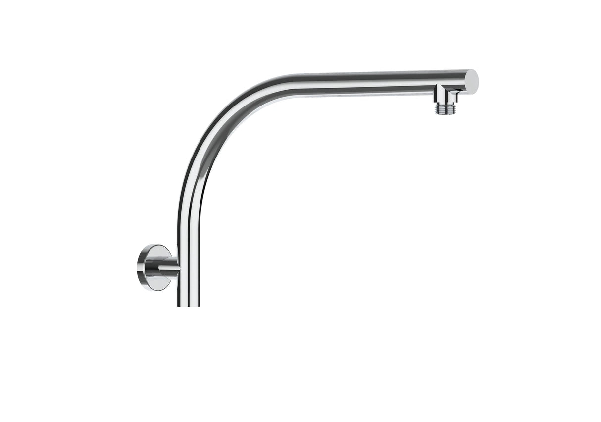 DOCCIA Round Rise Up Shower Arm in Chrome