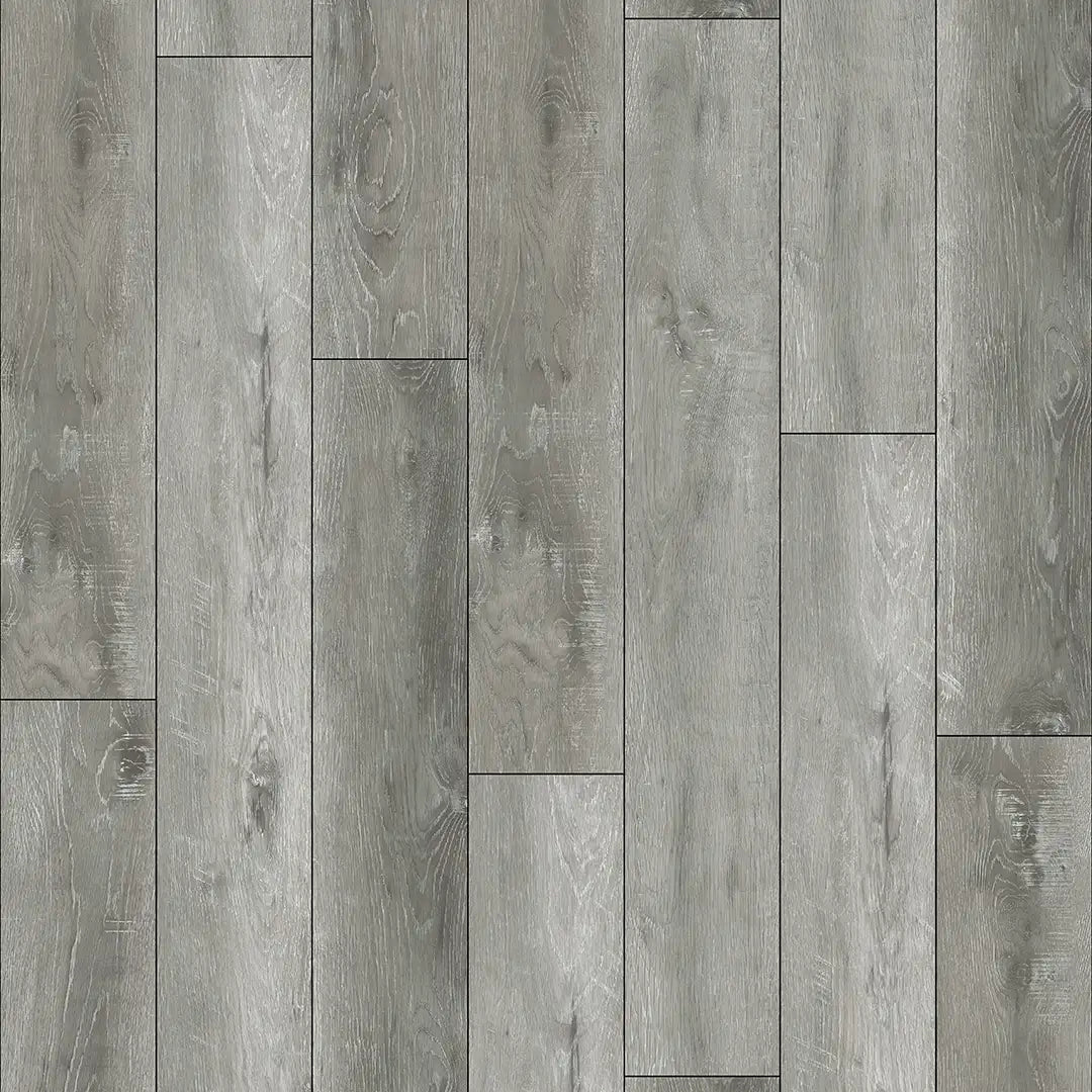 Grey spc hybrid waterproof flooring