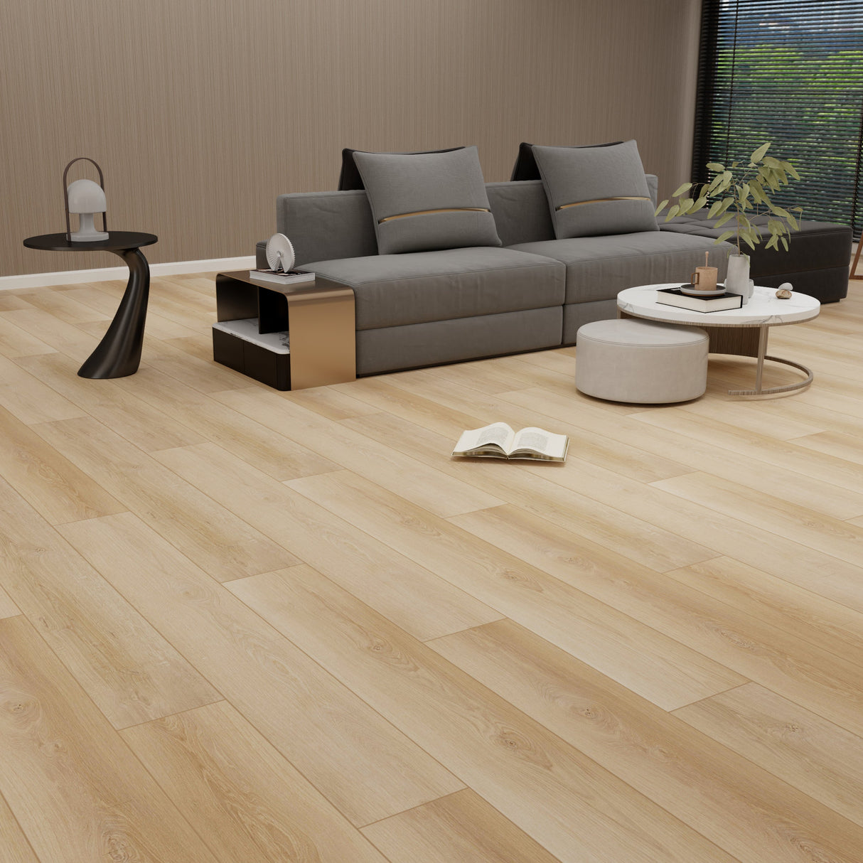 8mm Sunlit Timber SPC Hybrid Flooring (Price per m²)
