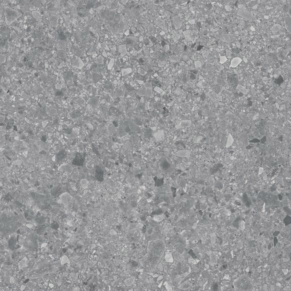 Terrazzo Grey Matt tile