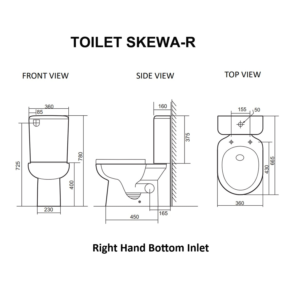 SKEWA Toilet Suite
