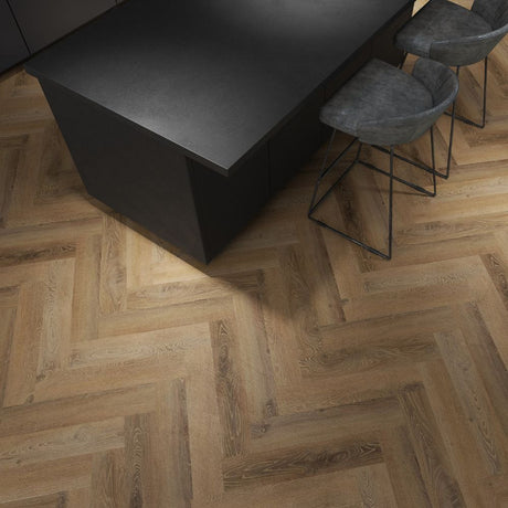 6.5mm SPC Herringbone Dusk Wood (Price per m²)