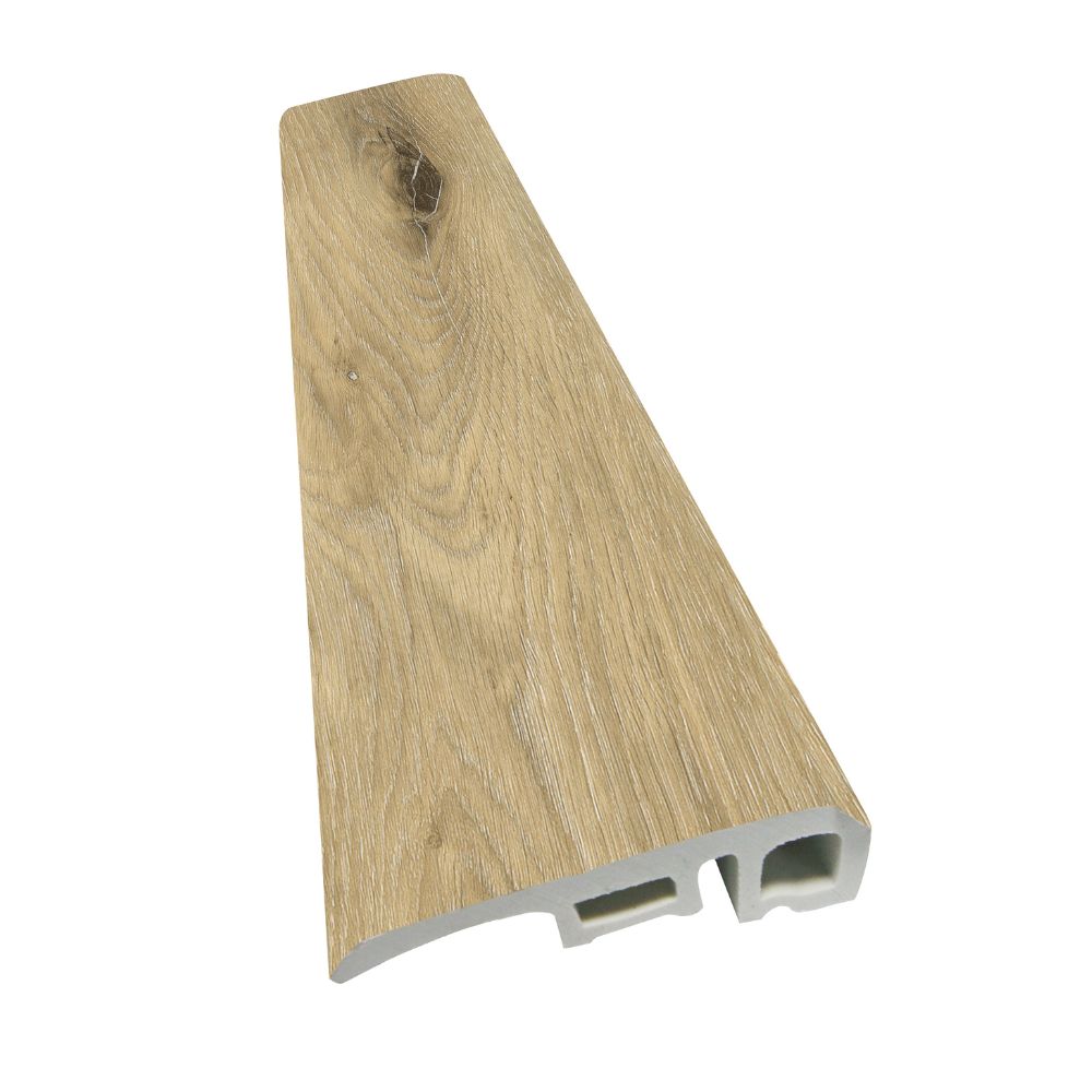 End Cap on SPC Hybrid Floor