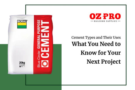 Cement Types and Their Uses: What You Need to Know for Your Next Project