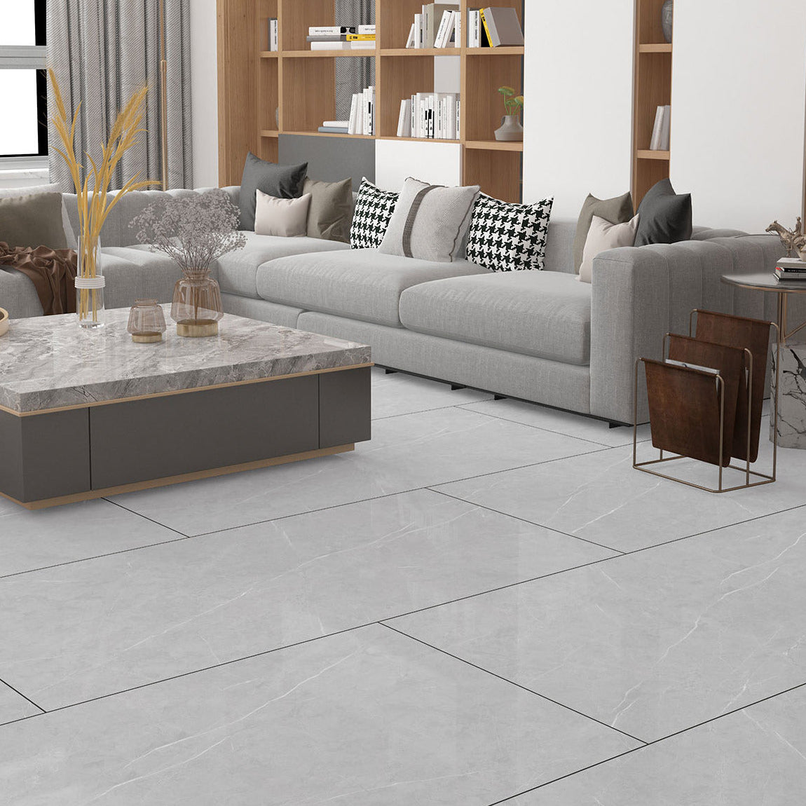 Ariel Grey 600 x 1200mm (Price per m²)