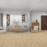 Waterproof light brown wood flooring