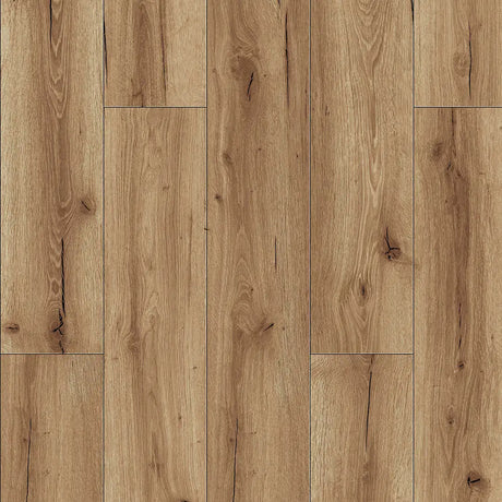 Light brown waterproof hybrid flooring