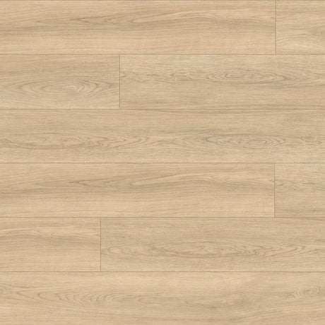 Hybrid SPC flooring in desert sand color, waterproof and durable