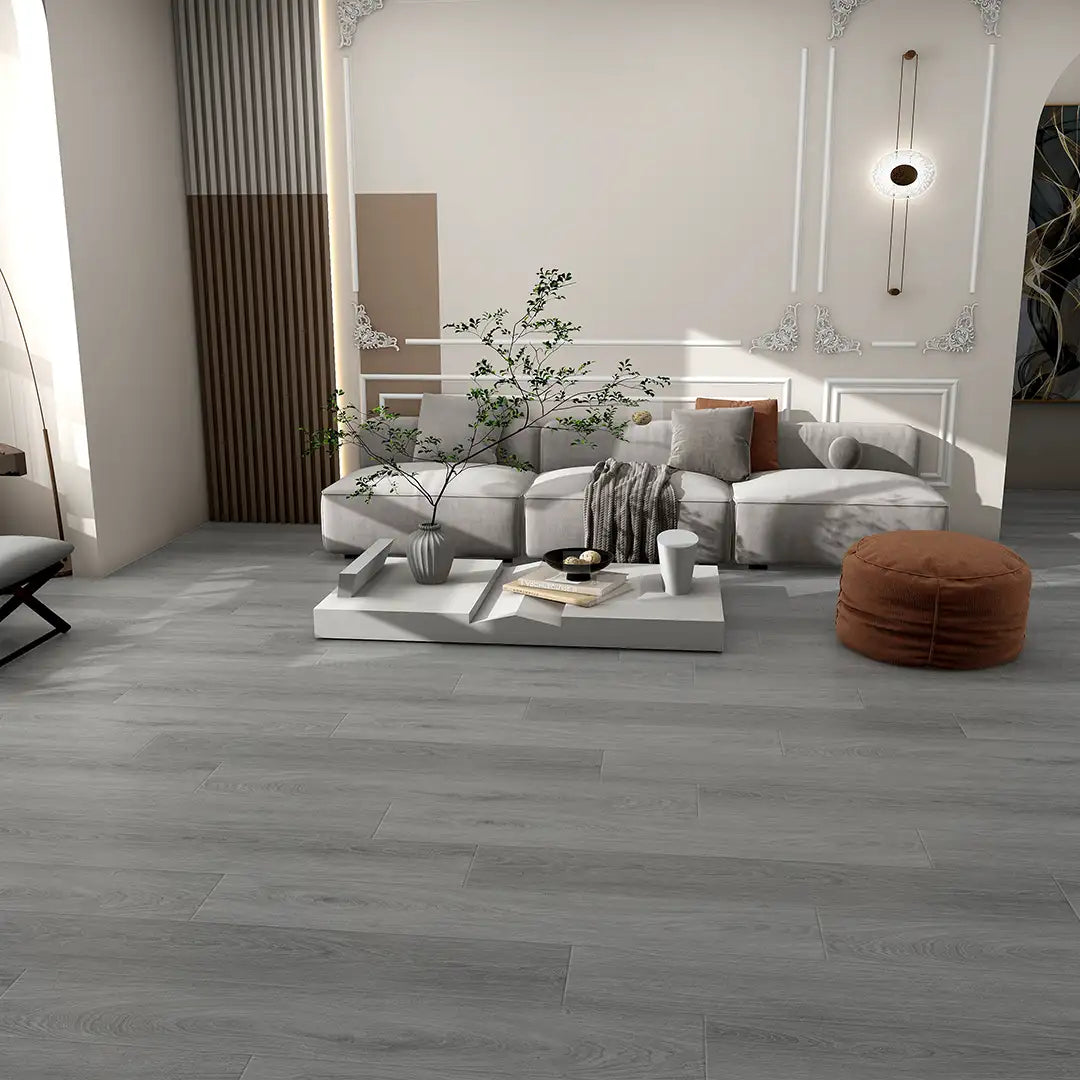 Waterproof Grey Wood Floor Tiles