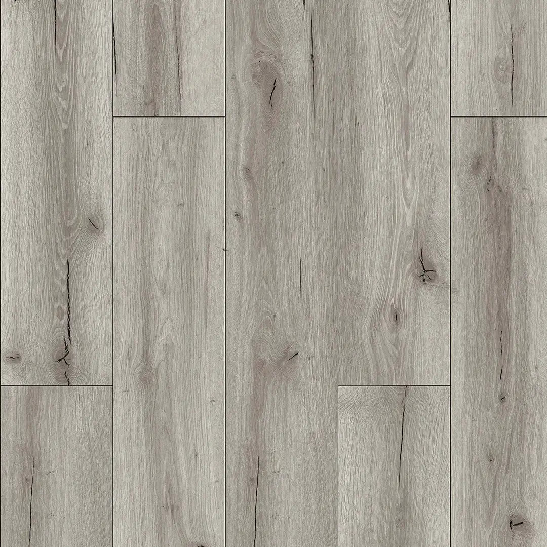 Hybrid waterproof grey wood floor