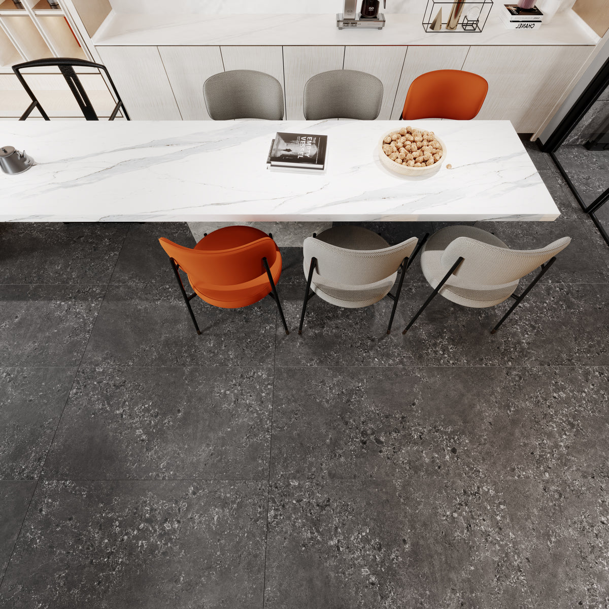Pietra Dark Grey 600 x 600mm (Price per m²)