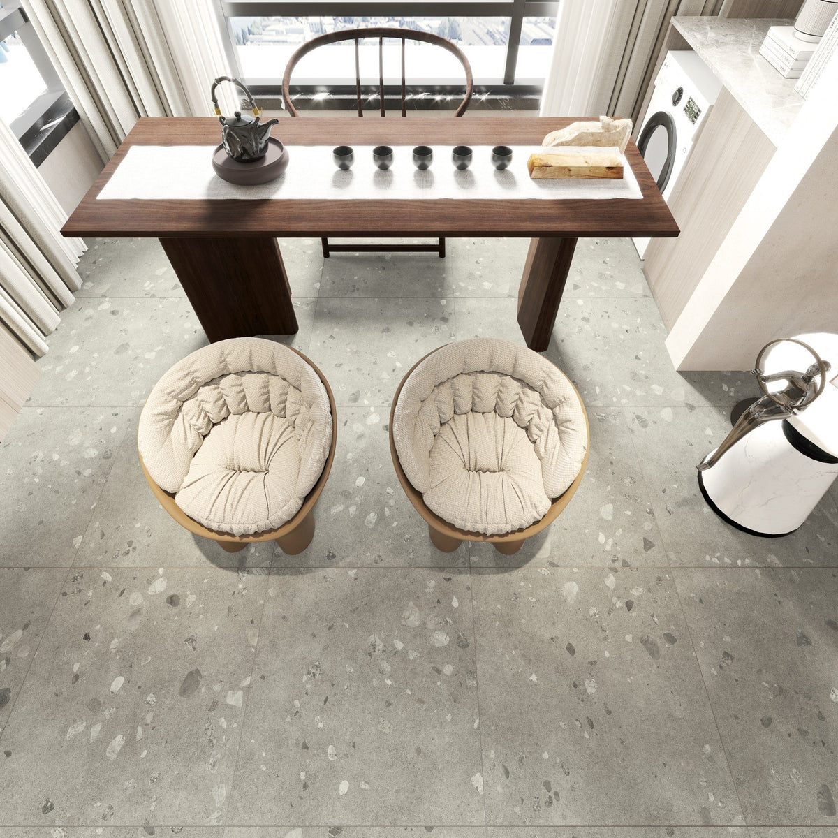 Pearl Grey 600 x 600mm (Price per m²)