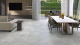 Perlato Light Grey in room setting