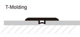 Sunlit Timber T-Moulding (2.4m)