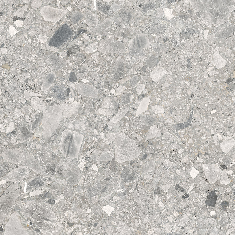 Terrazzo Ceppo Grey Matt Smooth Grip tile
