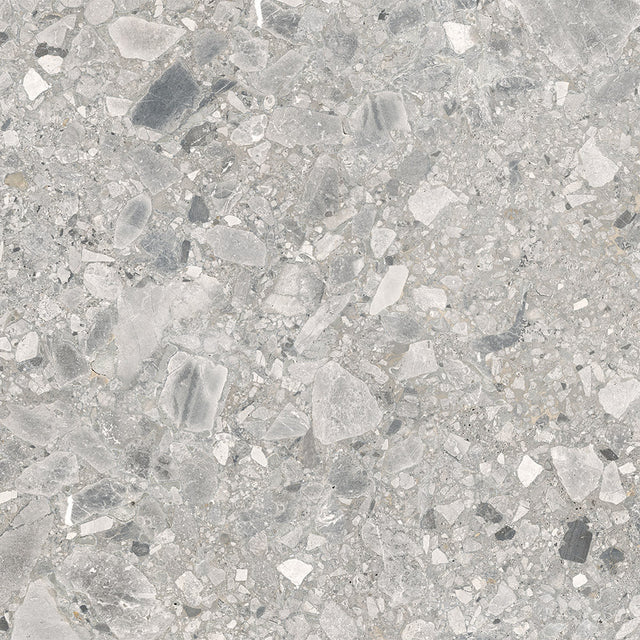 Terrazzo Ceppo Grey Matt Smooth Grip tile