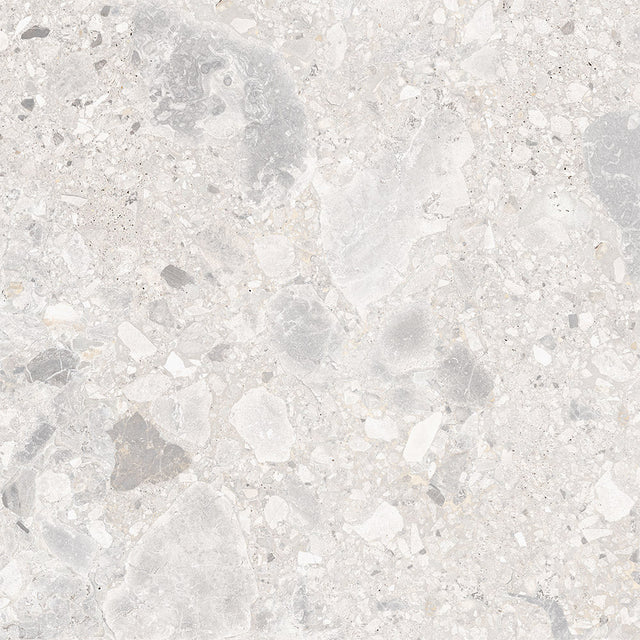 Terrazzo Ceppo White Matt Smooth Grip tile
