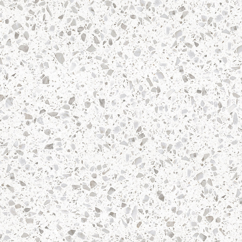 Terrazzo Stone Jelly White tile
