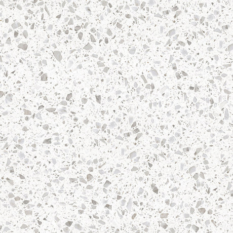 Terrazzo Stone Jelly White tile