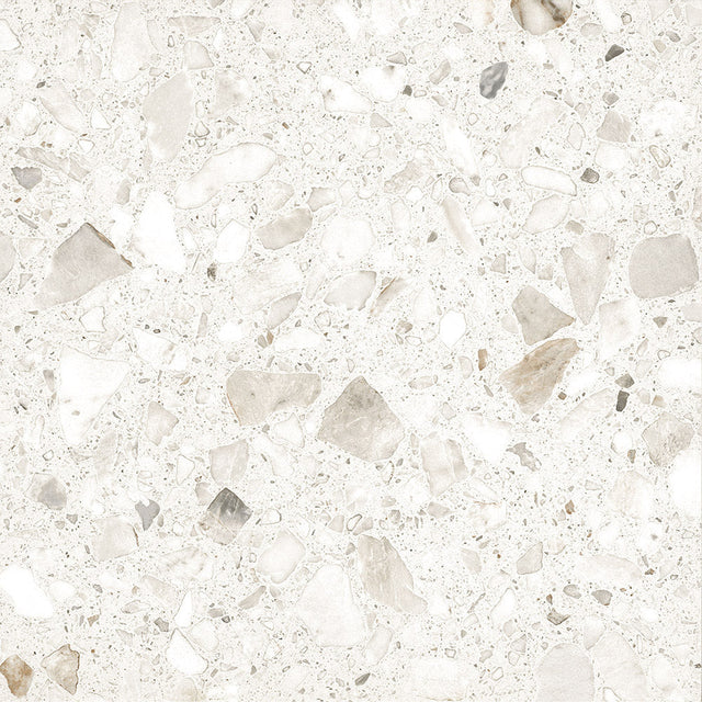 Terrazzo Stone Marshmallow tile