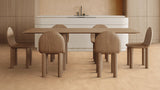 Terracotta Ochre tile in room setting
