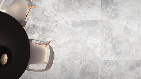 Tundra Grey tile in room setting