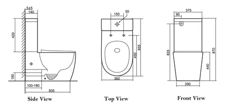 ZENMO Toilet Suite