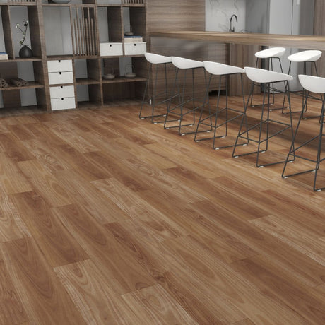 6.5mm Monarch Brown SPC Hybrid Flooring (Price per m²)